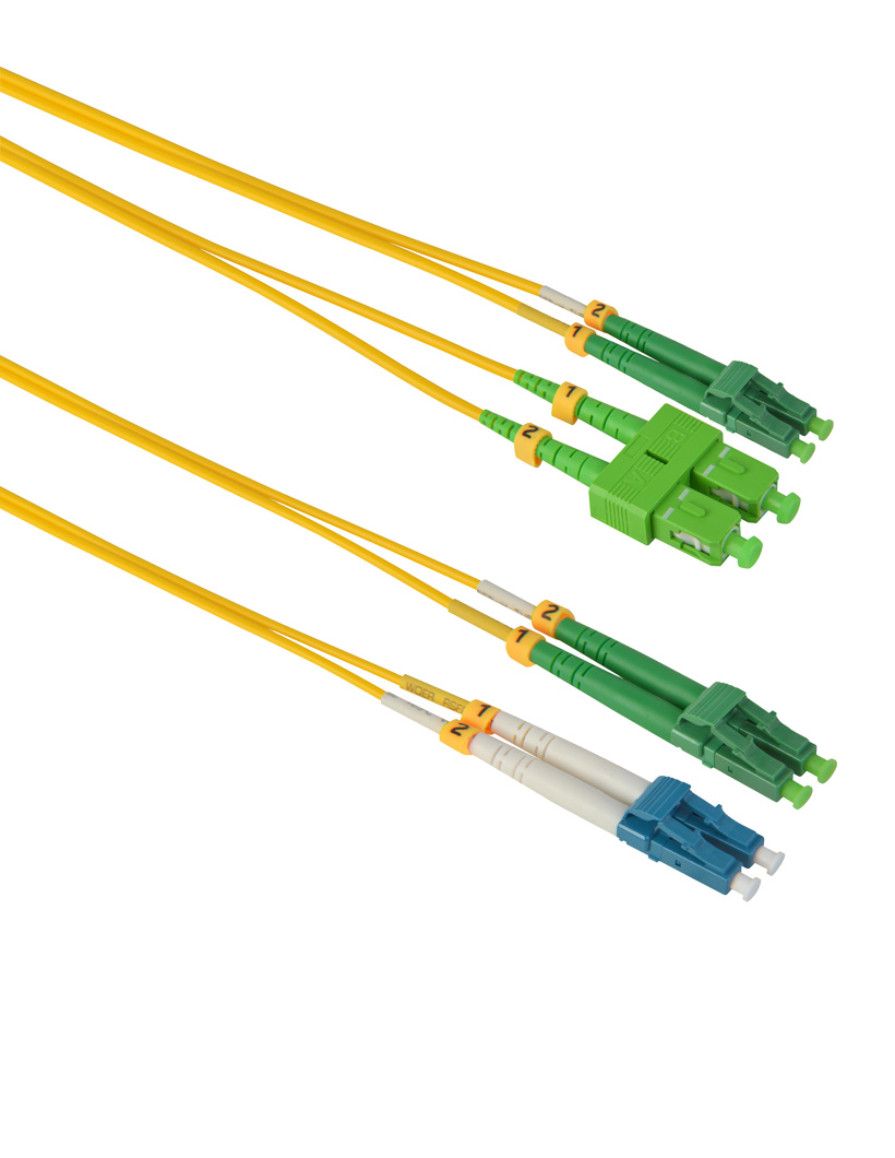 Each patch cord supplied with test certificate and optical results;