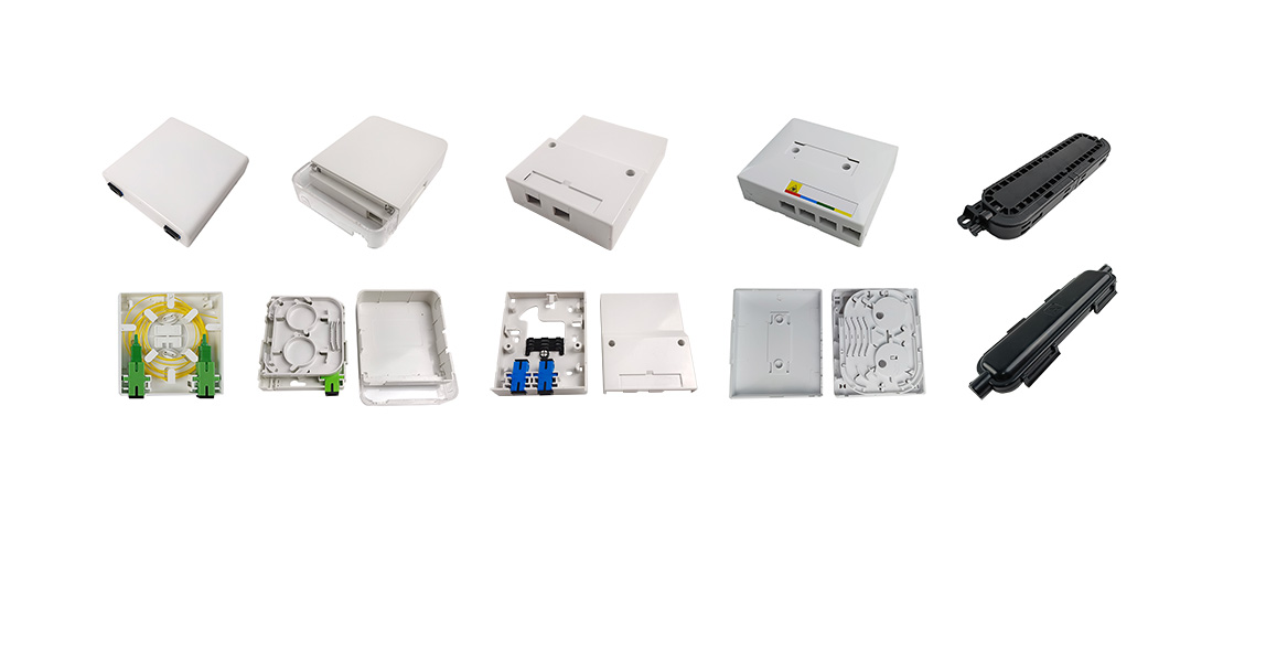 Fiber optic termination box